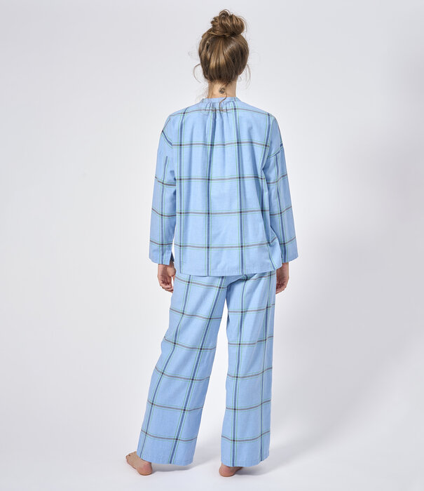 Dorélit Nikki+Alkes Pyjama Checks Denim