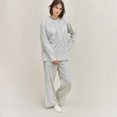 Nikki+Alkes Pyjama Stripe Black