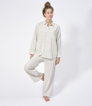 Nixon+Alkes Pyjama Zwarte Streep