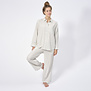 Nixon+Alkes Pyjama Zwarte Streep
