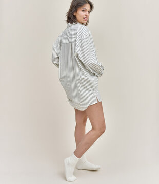 Nixon+Nestor Pyjama Stripe Black