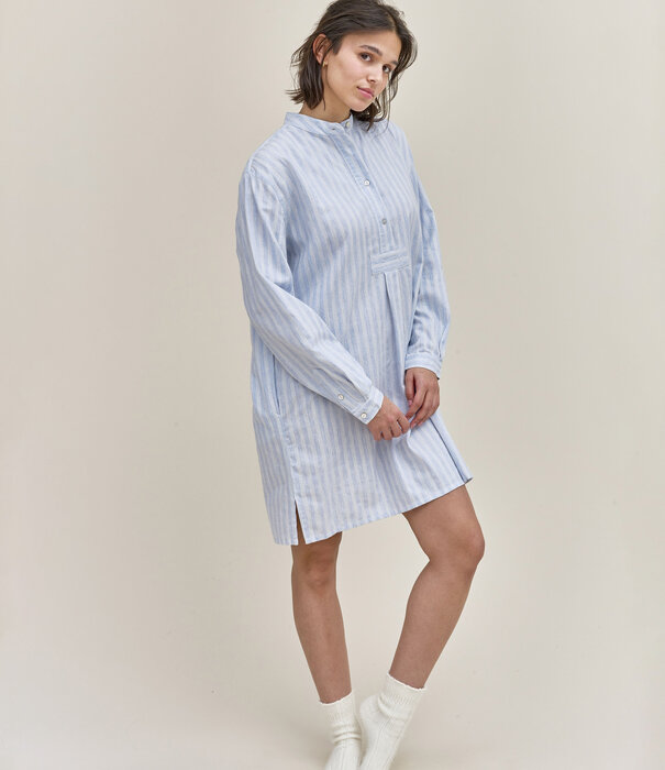 Dorélit Nicole Dress Stripe Ballad Blue