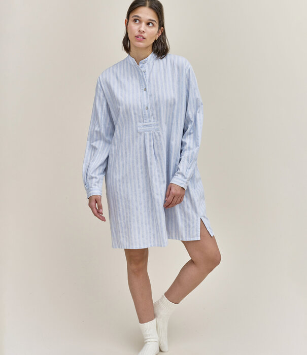 Dorélit Nicole Dress Stripe Ballad Blue