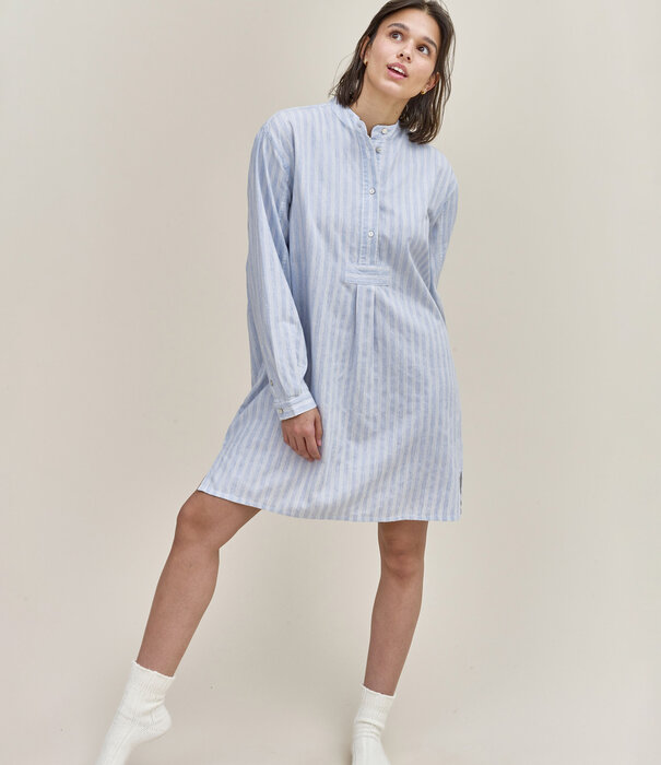 Dorélit Nicole Dress Stripe Ballad Blue