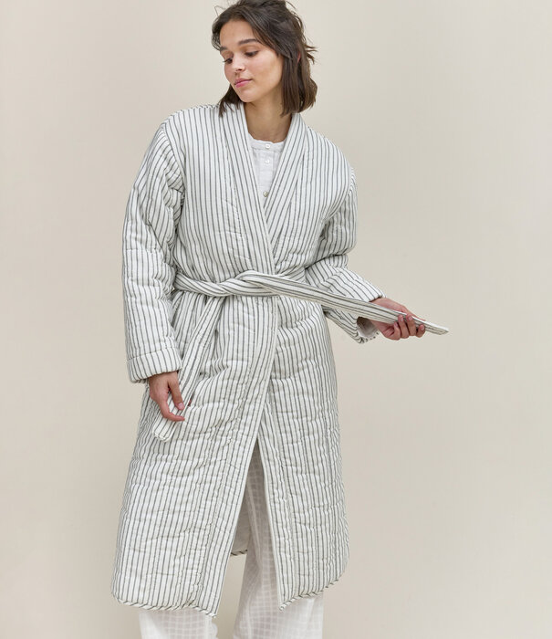 Dorélit Nilson Maxi Jacket Stripe Black