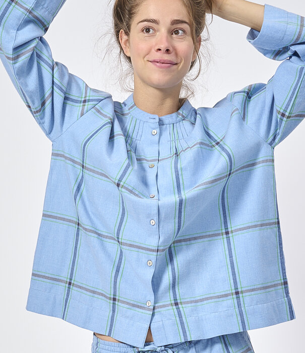 Dorélit Nadia+Alkes Pyjama Denim Ruit