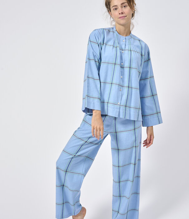 Dorélit Nadia+Alkes Pyjama Checks Denim