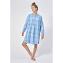 Niara Jurk Denim Ruit