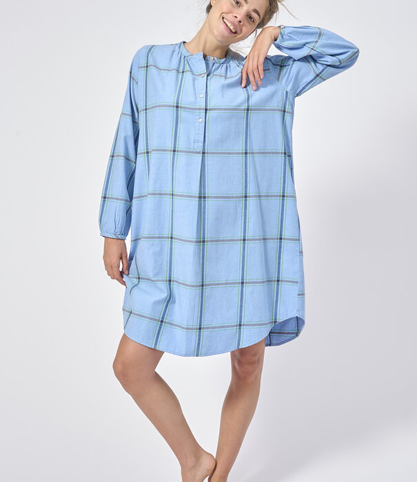 Dorélit Niara Dress Checks Denim