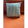 Cushion Blauwgroene Streep