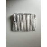 Beauty Bag Stripe Black
