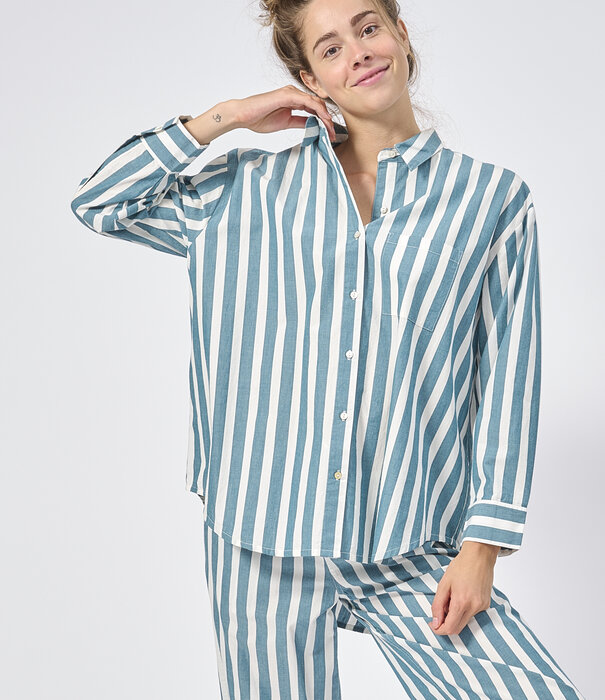 Dorélit Nixon+Alkes Pyjama Teal Streep