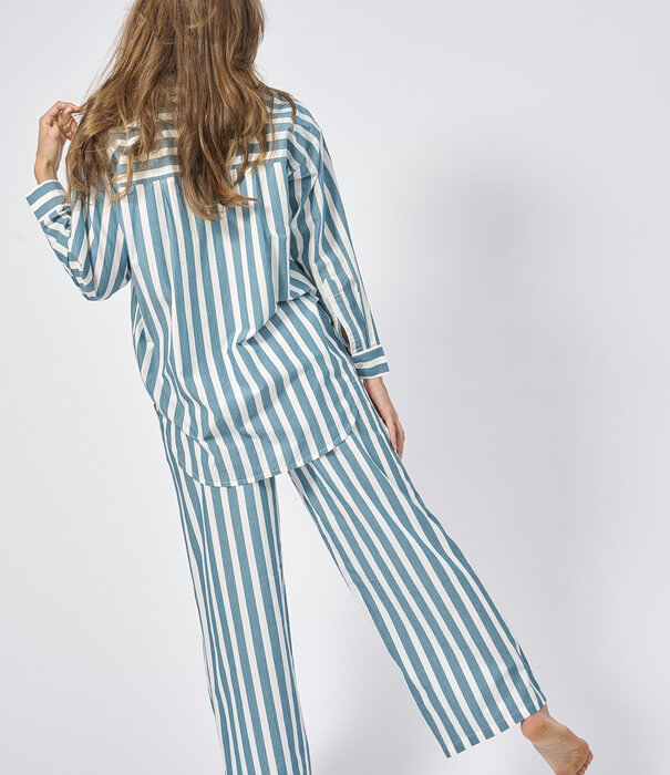 Dorélit Nixon+Alkes Pyjama Teal Streep