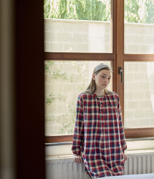 Dorélit Niara Dress Checks Claret