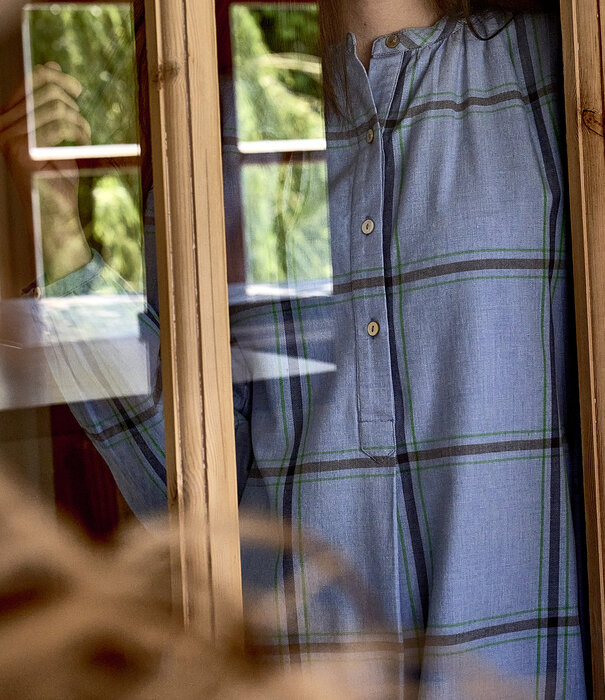 Dorélit Niara Dress Checks Denim