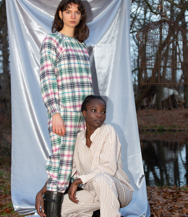 Dorélit Helly+Alkes Pyjama Set Check Multicolor