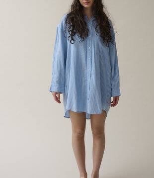 Honda Jurk Khaki streep