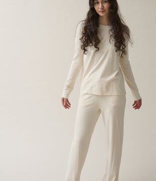 Hydrus+Henzo Pyjama Set Offwhite