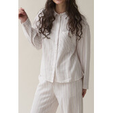 Holdie+Alkes Pyjama set Lila streep