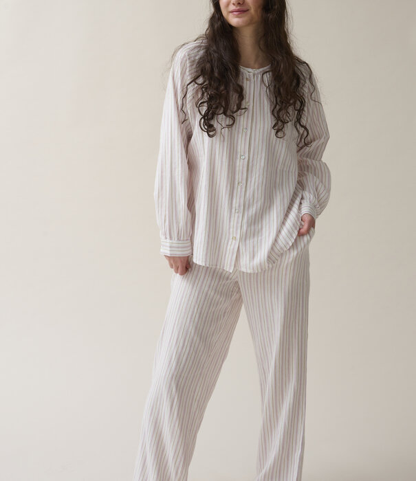 Dorélit Helly+Alkes Pyjama Set Stripe Lilac