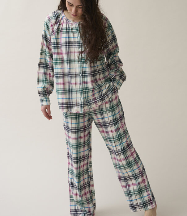 Dorélit Helly+Alkes Pyjama Set Check Multicolor