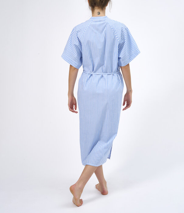 Dorélit Oxana Jurk Ultrablauwe Streep