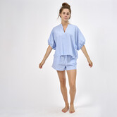 Oprah+Nestor Pyjama Stripe Ultrablue