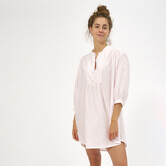 Oona Dress Stripe Pink