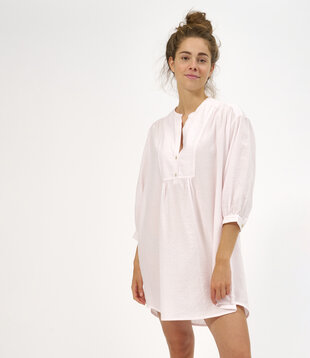 Oona Dress Stripe Pink