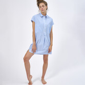 Odin Dress Stripe Ultrablue