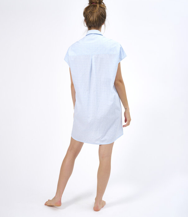 Dorélit Odin Dress Check Washed Blue