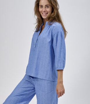 Odette+Alkes Pyjama Stripe Riviera