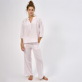 Odette+Alkes Pyjama Stripe Pink