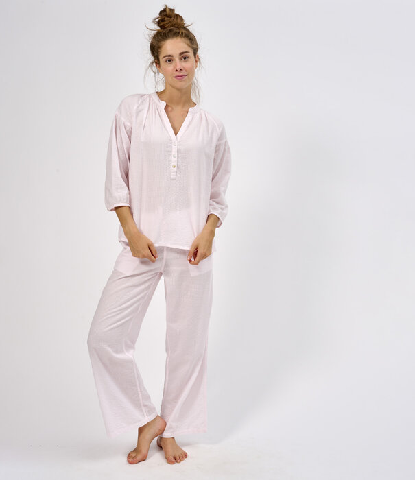 Dorélit Odette+Alkes Pyjama Roze Streep