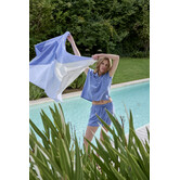 Pareo  Ultrablauwe Streep