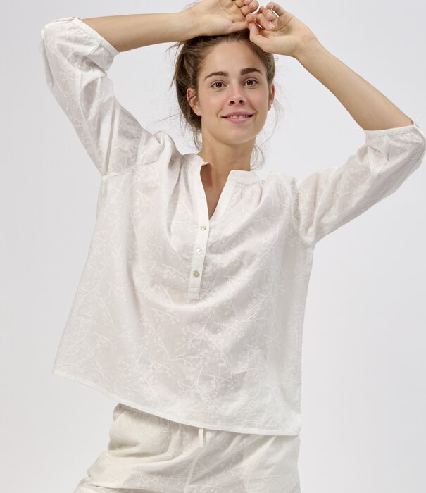 Dorélit Odette+Alkes Pyjama Embroidered Flower