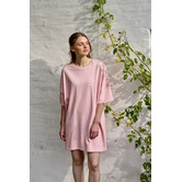 Octavia Dress Stripe Pink