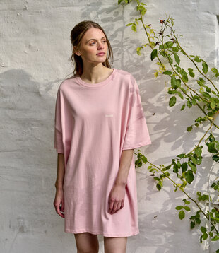 Octavia Dress Stripe Pink