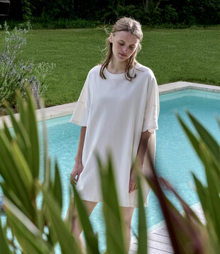 Octavia Dress Offwhite