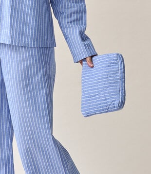 Beauty Bag Midi Accessories Stripe Oxfordblue