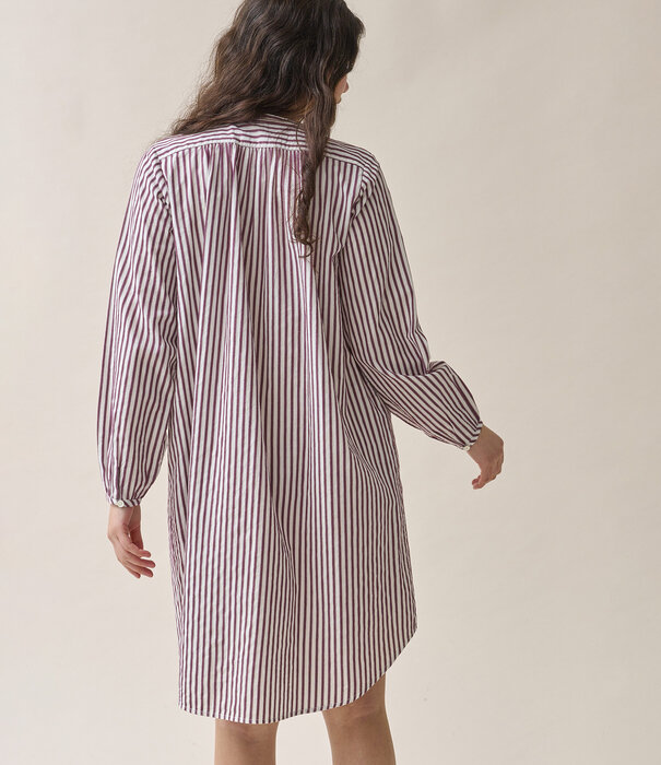 Dorélit Pierre Jurk Bordeaux Streep