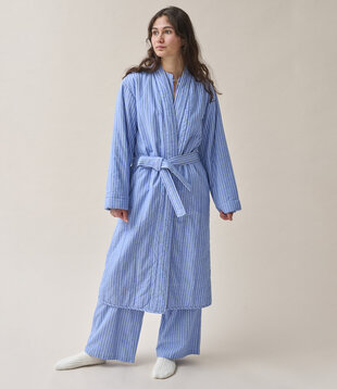 Pilson Peignoir Stripe Oxfordblue