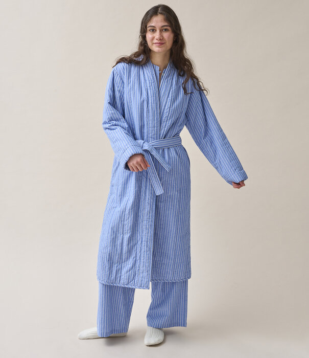Dorélit Pilson Peignoir Stripe Oxfordblue