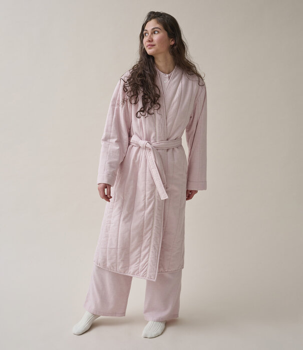 Dorélit Pilson Peignoir Rose Flannel