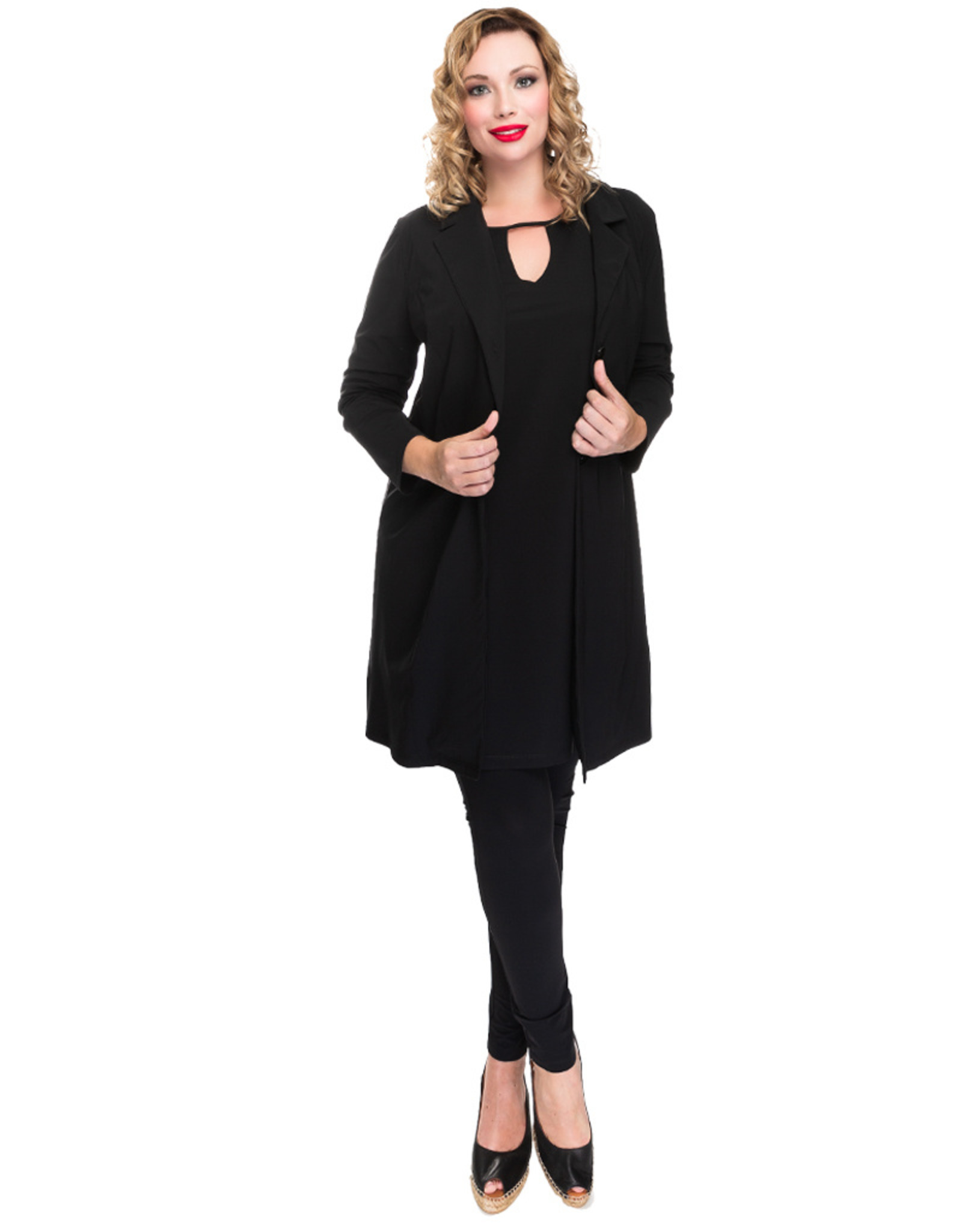 Lovely Dress Blazer Betty Noir