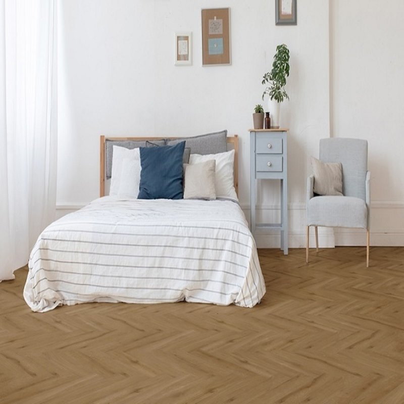 Lijmstrook Visgraat Callisto Natural Oak Dark 4200