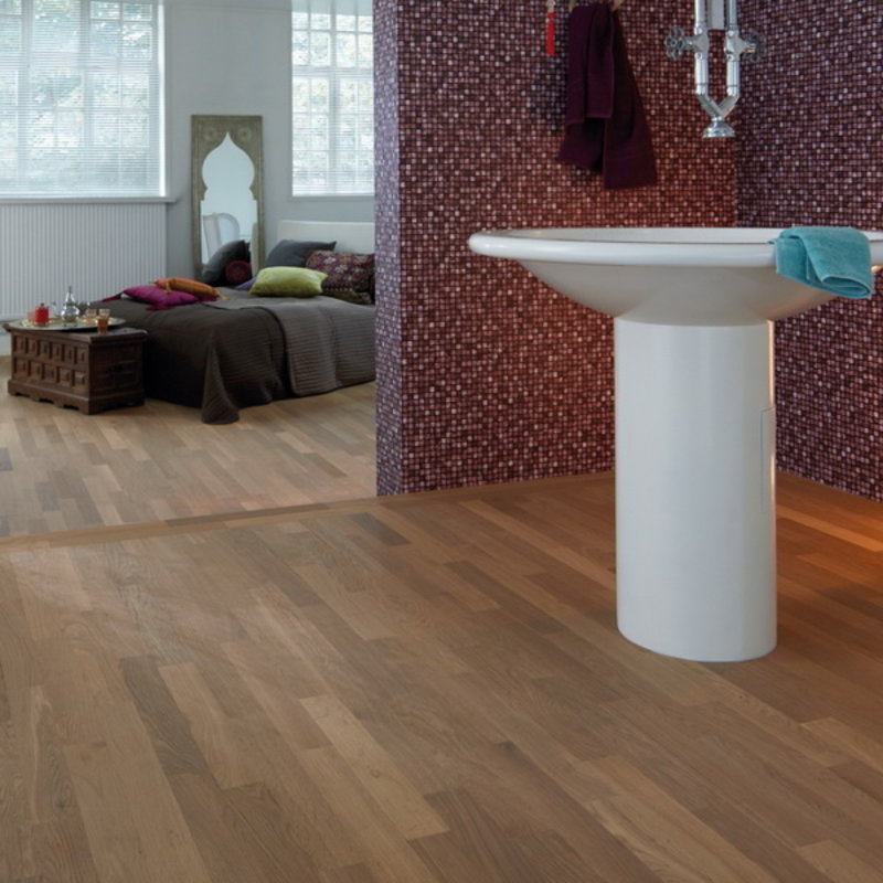 Unopark  Oak Slightly Smoked  Stained Mat Lacquered 10019956