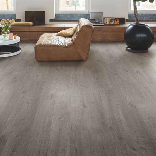 Quick-Step  Click Alpha Vinyl Medium Planks Katoen Eik Cosy Grijs AVMP40202