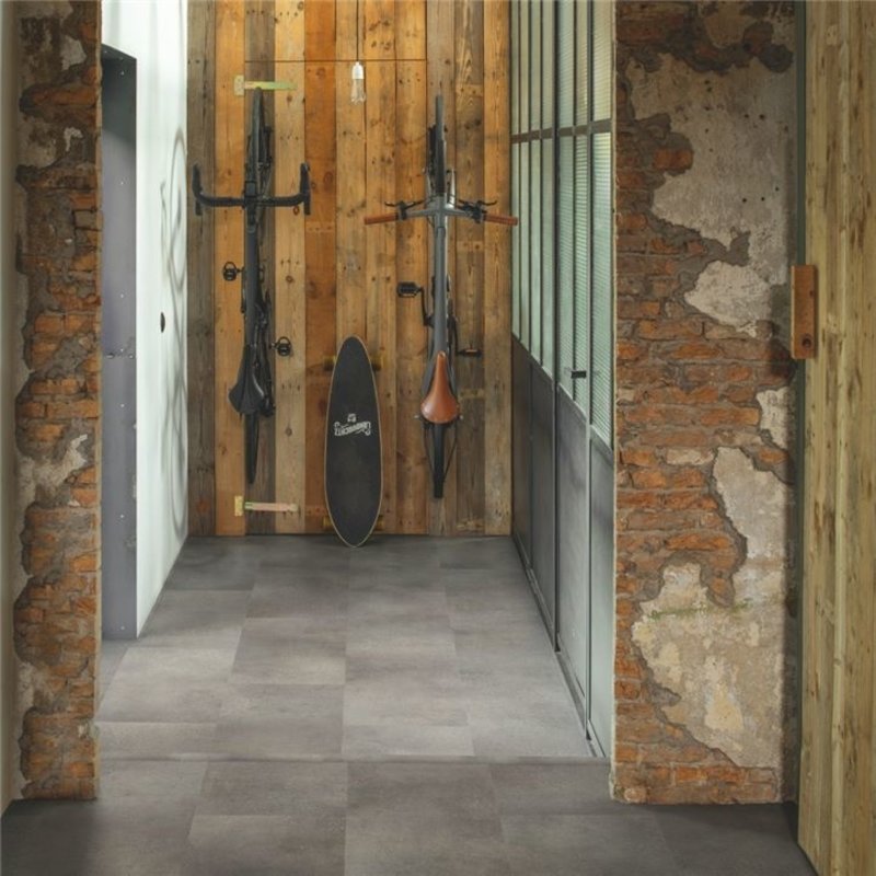 Click Alpha Vinyl Tiles Betonrots AVST40234