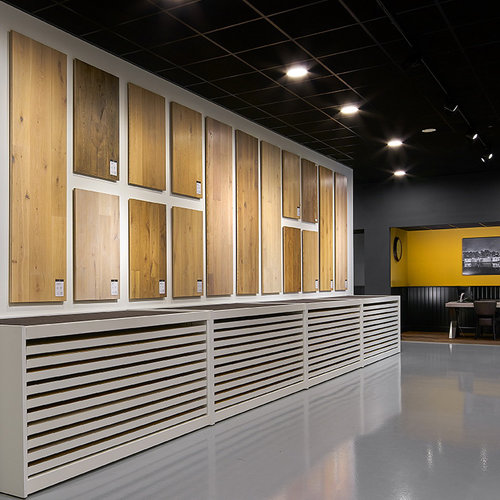 Cibo Visgraat Eiken Skyline Wit